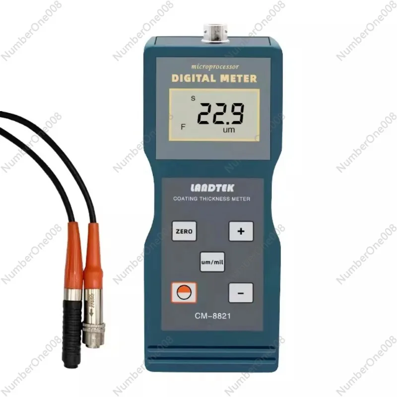 Digital Display Coating Thickness Meter CM-8821 Coating Galvanized Layer Paint spray 0µm~1000µm High Precision Thickness Meter