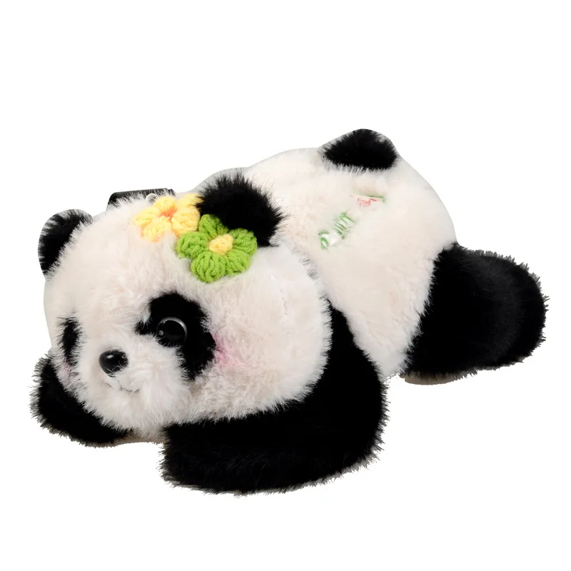 

Женский милый плюшевый рюкзак с пандой, новая сумка через плечо с героями мультфильмов для девочек