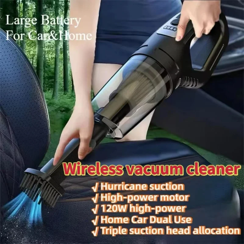 Car Vacuum Cleaner Portable Wet And Dry dual-use Vacuum Cleaner Powerful Handheld Mini Vaccum Cleaners High Suction 12V 120W