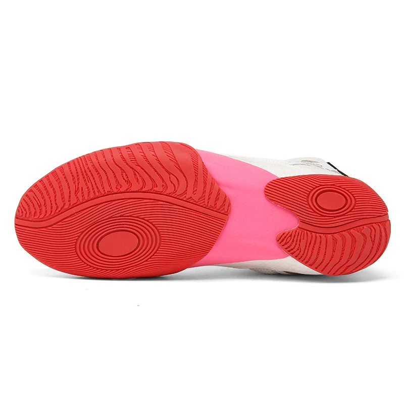 New summer hot lightweight boxing wrestling shoes training shoes unisex fighting high top shoes weightlifting gym very good