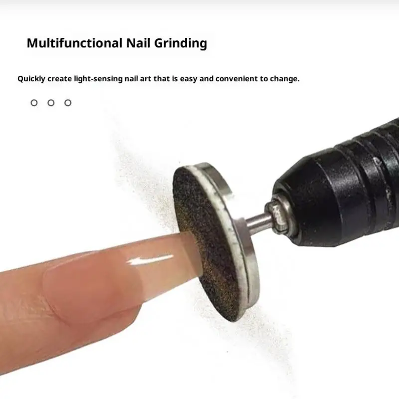 Papel de lija reemplazable de 25/35mm, herramientas de manicura y pedicura, disco de 3/32 pulgadas para eliminar la piel muerta del pie, disco de papel de lija