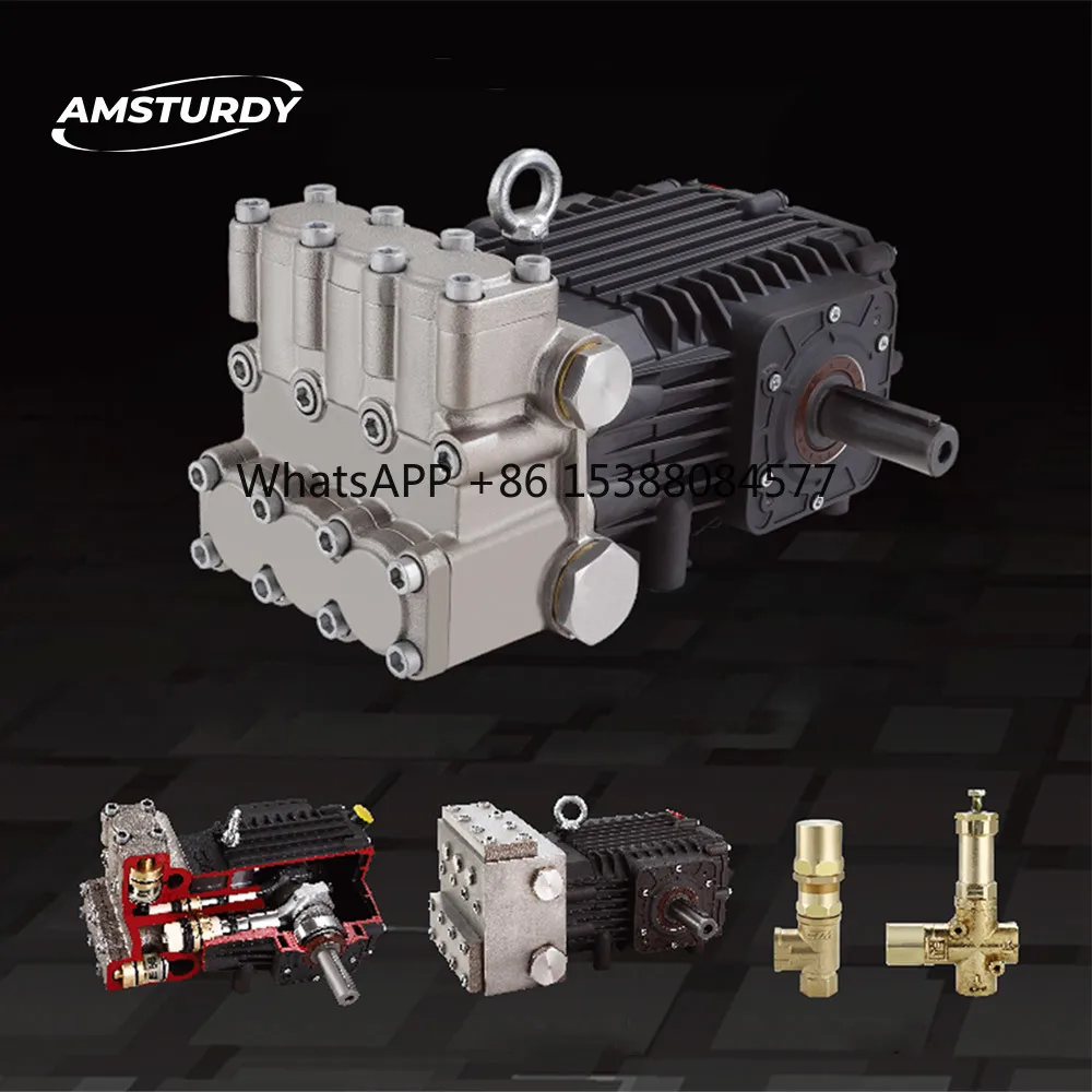

Amsturdy 142L Industrial Pressure Washer Triplex Plunger Pump