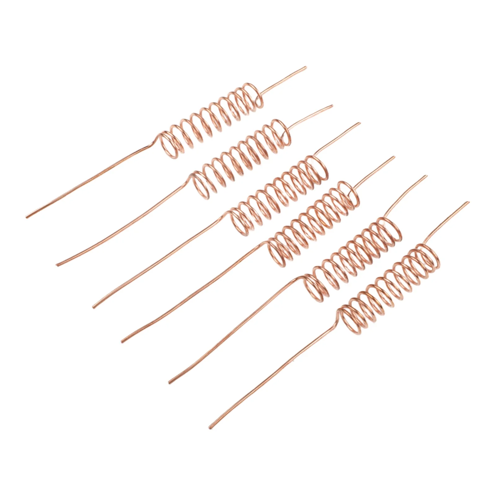 Set of 6 Long Copper Garden Stakes for Electroculture Promotes Better Soil Energy and Nutrient Absorption Outdoors