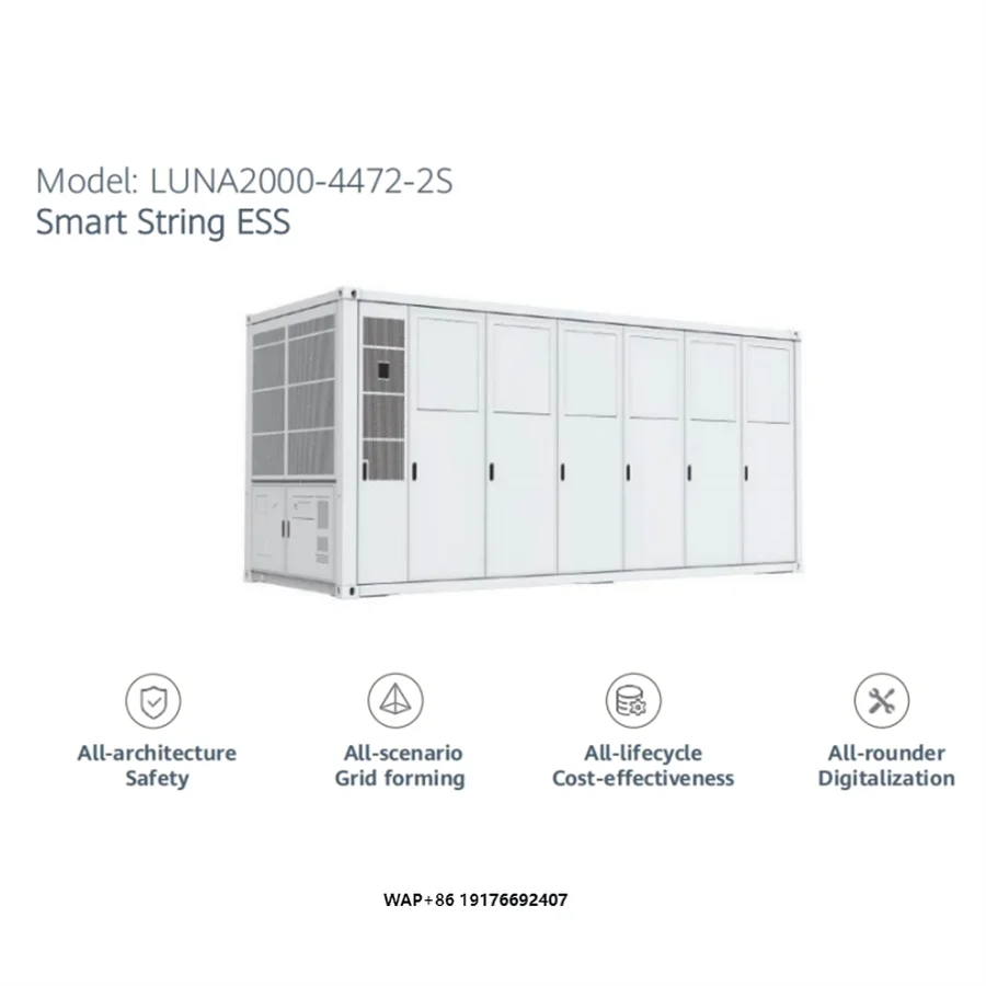 Huawe1 Fusion Solar Smart String ESS Solution LUNA2000-4472-2S Liquid Cooling Container Energy Storage System