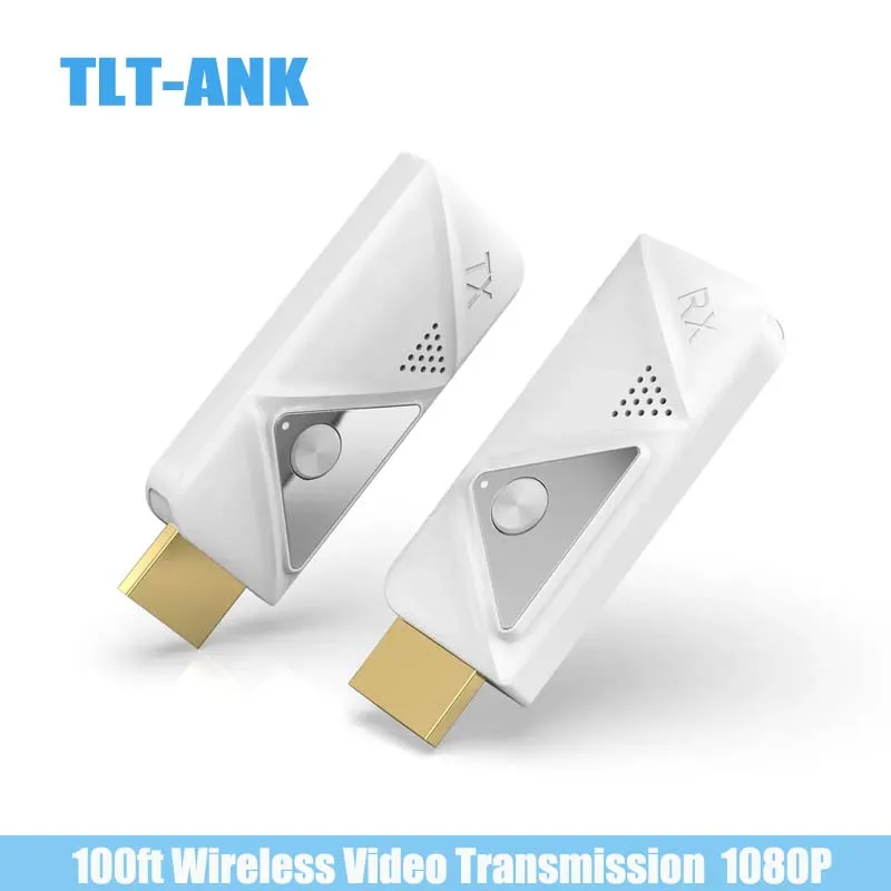 100ft 1080P Wireless HDMI Transmitter and Receiver Extender Video Sender 30M No driver installation