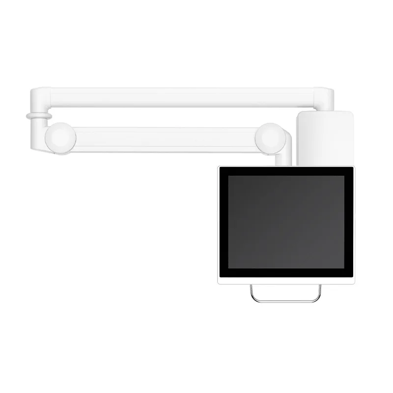 Medical Monitor Wall Mount Universal Swivel Arm Bracket Heavy Duty 14.5 kg for Hospital Display