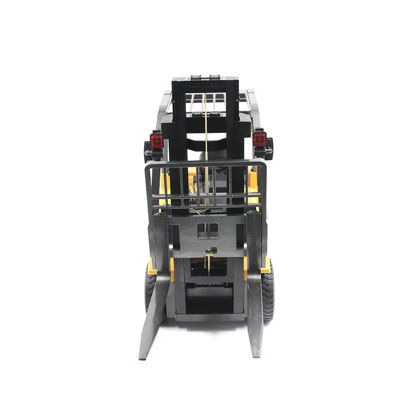 Huina 1576 carretilla elevadora grande camión de cama plana coche combinado Control remoto eléctrico vehículo de ingeniería modelo juguete para regalo para niños