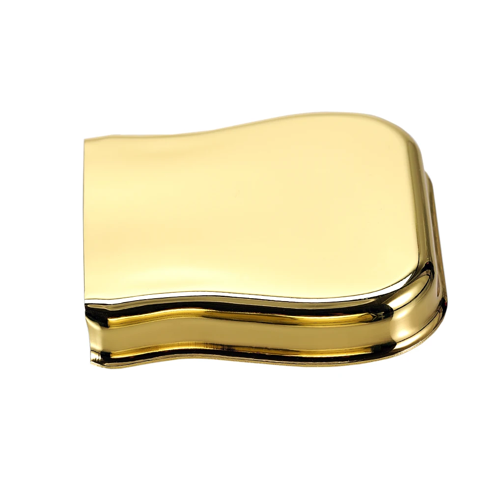 

Золотая крышка моста для гитары, замена защитной пленки для моста в стиле пепельницы для деталей и аксессуаров для гитары TL