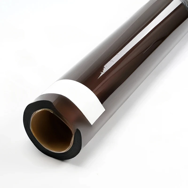 High Quality Factory Customized PET Liner Gloss Metallic Tan Car Wrap Vinyl Film Auto Body Modification Accessories Size 59ft