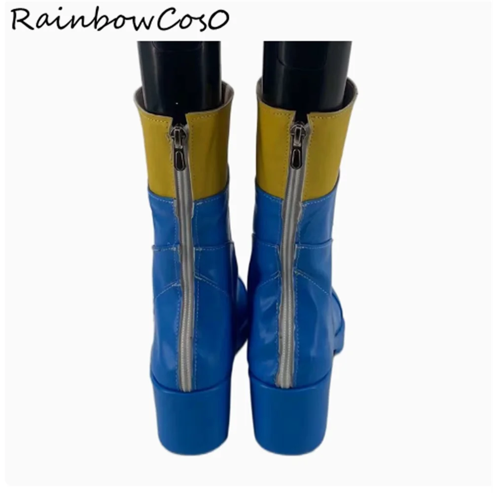 KAFU cevio virtuel YouTuber VTuber Cosplay chaussures bottes jeu Anime Halloween RainbowCos0 W4500