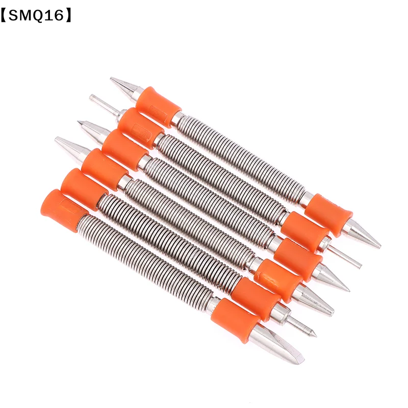 Spring Tool Chisel Nail Punch Center Punch Pinning Punch Spring Loaded Rivet Removal Kit For Wood【SMQ】