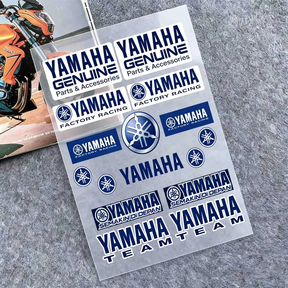 

For Yamaha Reflective Motorcycle Stickers, 3M Safety Warning At Night In The Dark Scooter Helmets