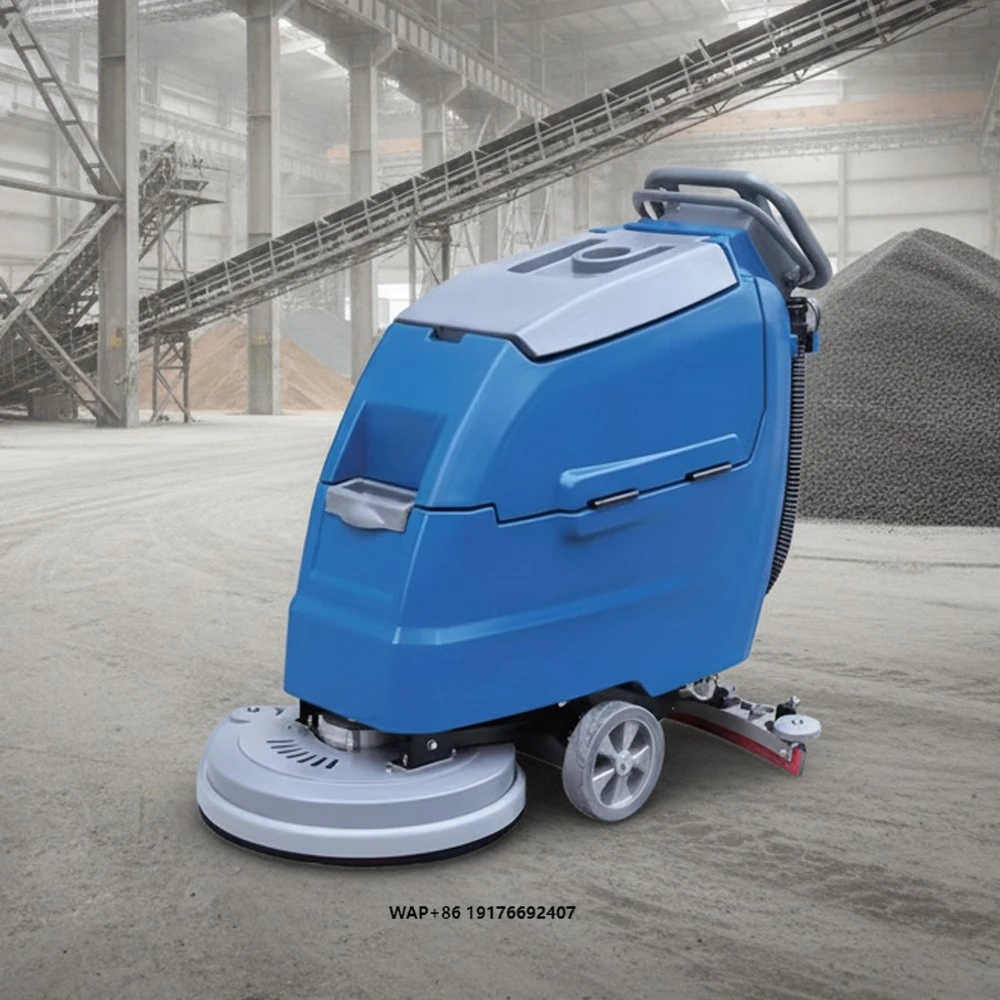 

Электрическая автоматическая поломоечная машина для бетона с ручным управлением, для уборки пыли с полов, от производителя