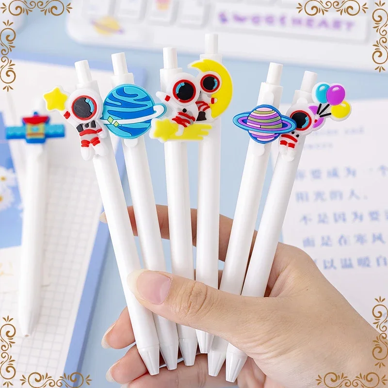 Wholesale Creative Planet Astronaut Space Press Gel Pens Student Christmas Gift Prizes Stationery