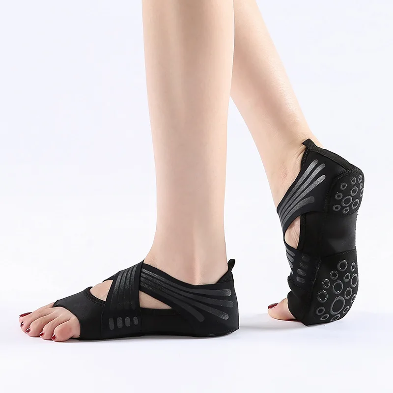 Yoga Shoes Air Female Soft Sole Non-slip Pilates Shoes Five Finger Training Yoga Socks