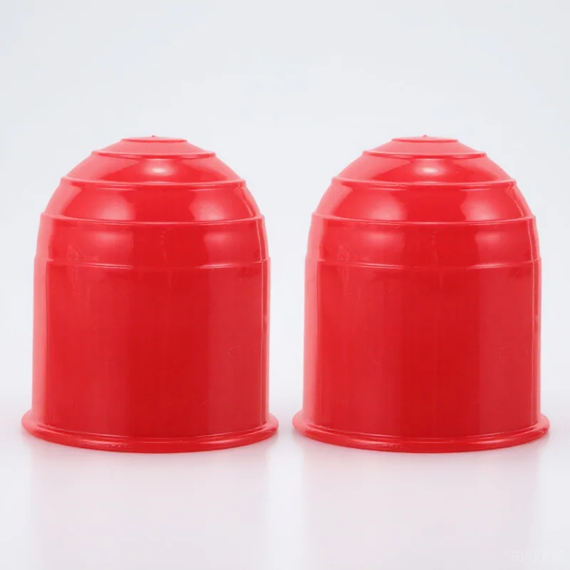 

2Pcs Trailer Hitch Ball Caps Stable Fit Tow Hitch Ball Covers Easy Installation Rain Protection Trailer Towing Accessories