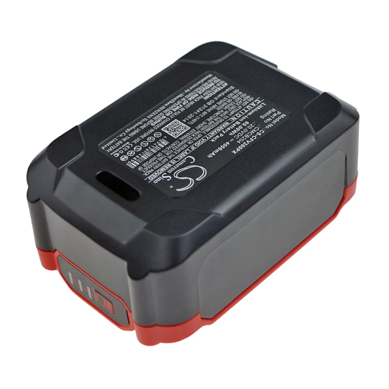 CS Battery For V20 Cordless Brushless Axial Blower  CMCBL720  V20 Axial Blower  CMCBL720M1  V20 Cordless Axial Blower  CMCBL700