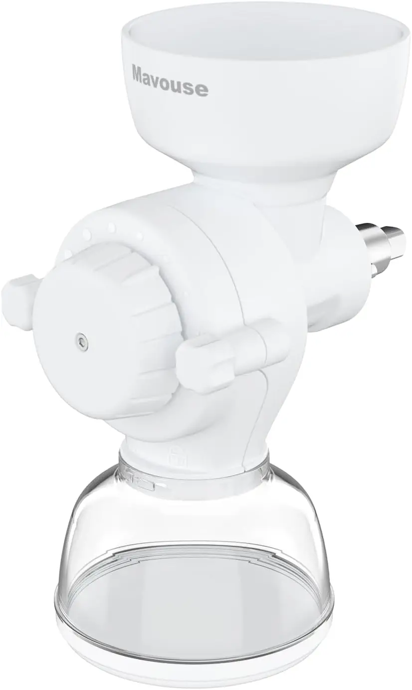 

Mill Attachment For cuisinart and Kitchenaid Stand Mixer, 8 Levels Flour Grinder Attachment For Wheat, Corn, Oats, Coffee Bean