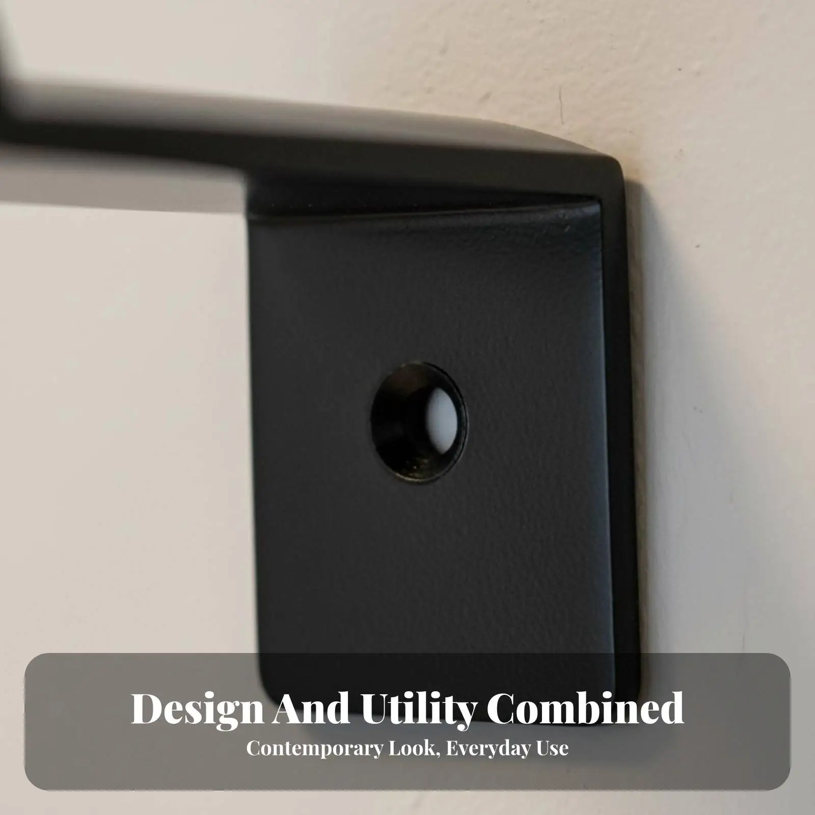 Versatile Wall Hat Hook for Cowboy Hats Baseball Caps and Scarves ABS Plastic Holder with Screw and Tape for Bedroom Storage