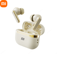 Xiaomi Premium Leatherette True Wireless Bluetooth Earbuds In-Ear Design Ultra-Long Battery Life Noise Cancellation Earphones
