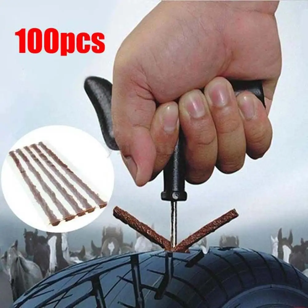 

Recovery Van Repair Puncture Seal Emergency Tyre Strip Tire Repair Strip Tire Repair Tools Car Rubber strip Auto Accessories