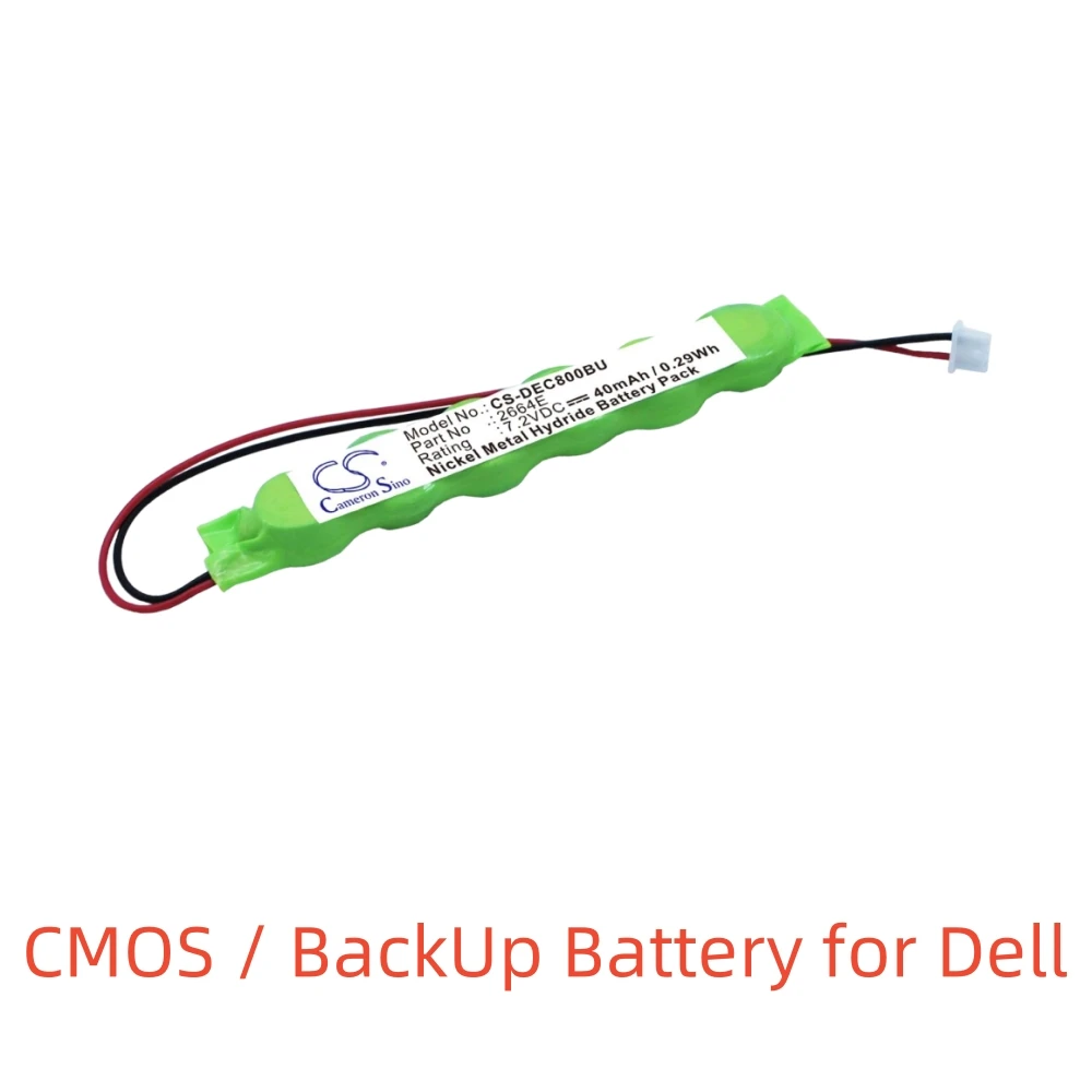 Bateria Ni-MH do Dell CMOS / BackUp.7,2 V, 40 mAh, Latitude C840 Inspiron 3700,2664E 02664E