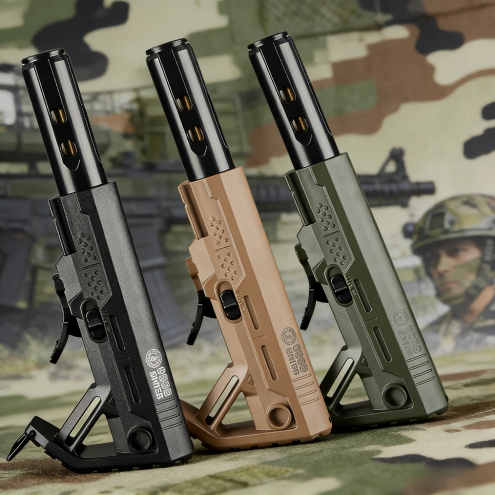 

Multifunctional Spray Gun with Bottle Opener Laser and Light, Windproof High Tempreture Kitchen Butane Lighter for Outdoor BBQ