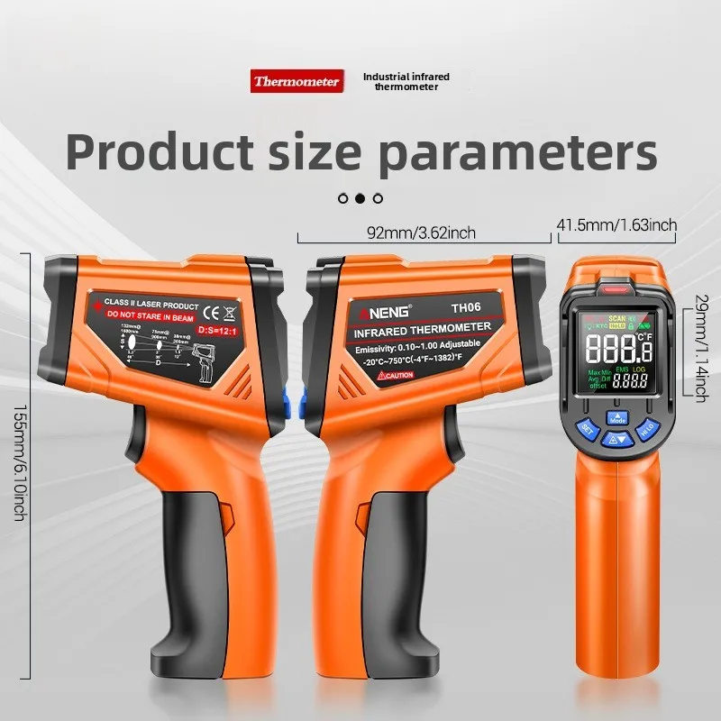 

Термометры, промышленные термометры, высокоточные пистолеты для измерения температуры масла, инфракрасные термометры для лазерной выпечки воды