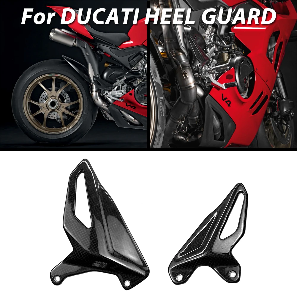 

NEW For Ducati Panigale V4 V4S V4R Streetfighter V4/S Motorcycle Accessories Foot Heel Fender Heel Protector V4 S R