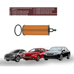 Oil Filter For Jeep Cherokee Chrysler 200 2014 2015 2016 2017 / Dodge Grand Caravan 2014-2017 2018 2019 / Ram 3.6L 68191349AA