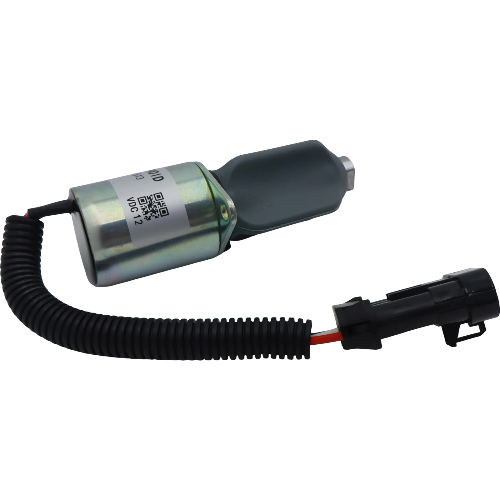 6681513 6681512 6667993 6667992 12V Fuel Shut Off Solenoid Compatible for Bobcat Loader A220 S70 S100 S130 S150 S160 S175 S185