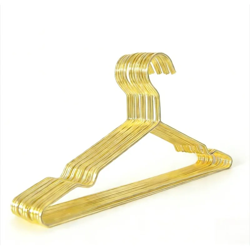 

10pcs Clothes Hangers Heavy Duty Strong Metal Hangers for Home Closet Storage Space Saving Suit Hangers for Clothing Storage