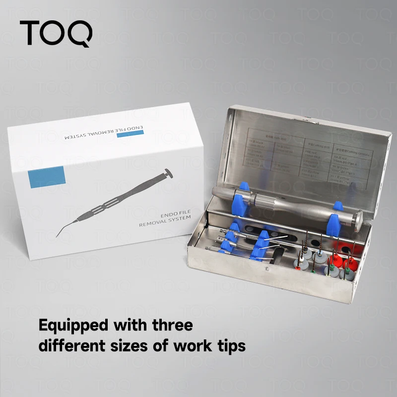 

Dental Broken File Removal System Kit NiTi Drill&Cutting Cannula Set For Root Canal Treatment Sterilizable Stainless Steel Case
