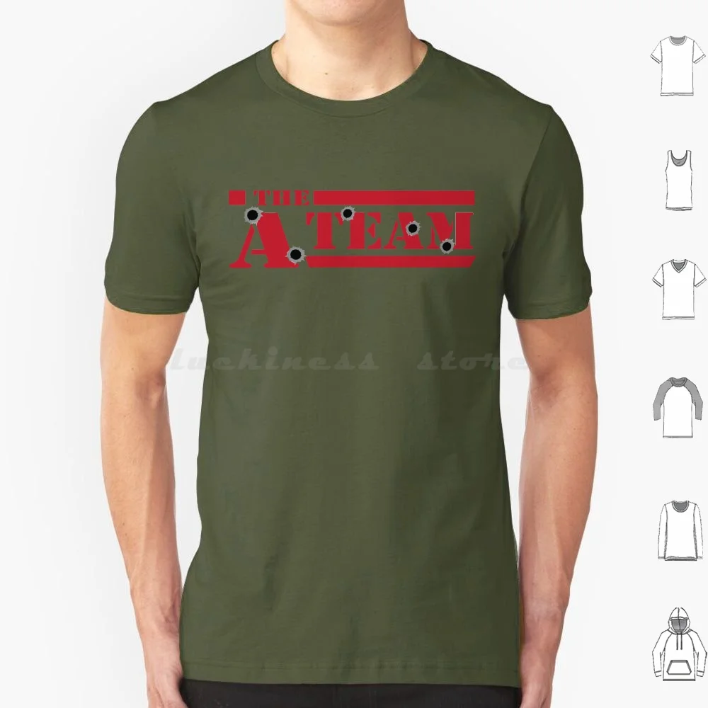 Camiseta A-Team de Algodão para Homens e Mulheres, Impressão DIY, A Team, John Hannibal Smith, Hannibal Templeton, Sberla, Peck, Bosco, Albert P E