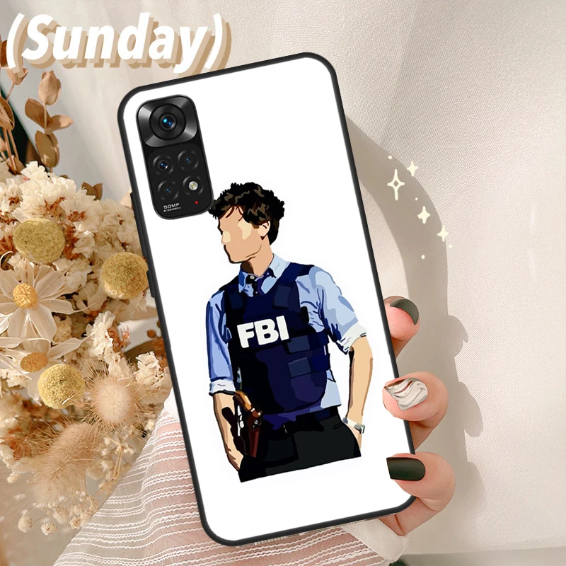 Criminals Minds TV Case For Redmi Note 11 10 8 9 12 Pro Plus Note 12S 11S 10S 9S Cover For Redmi 12C 9C 10C 10A