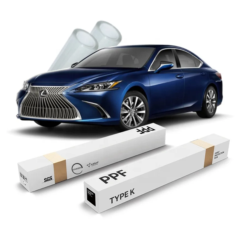 

5-летняя гарантия, самовосстанавливающаяся, не желтеющая, прозрачная пленка из ТПУ PPF, 7,5 мил, защитная пленка для автомобильной краски, рулон