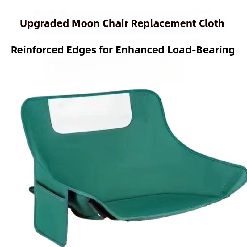 

Thickened Oxford Cloth Camping Chair Pad High Back Fishing Moon Chair Replacement Cloth Camping Mat Outdoor Leisure Furniture