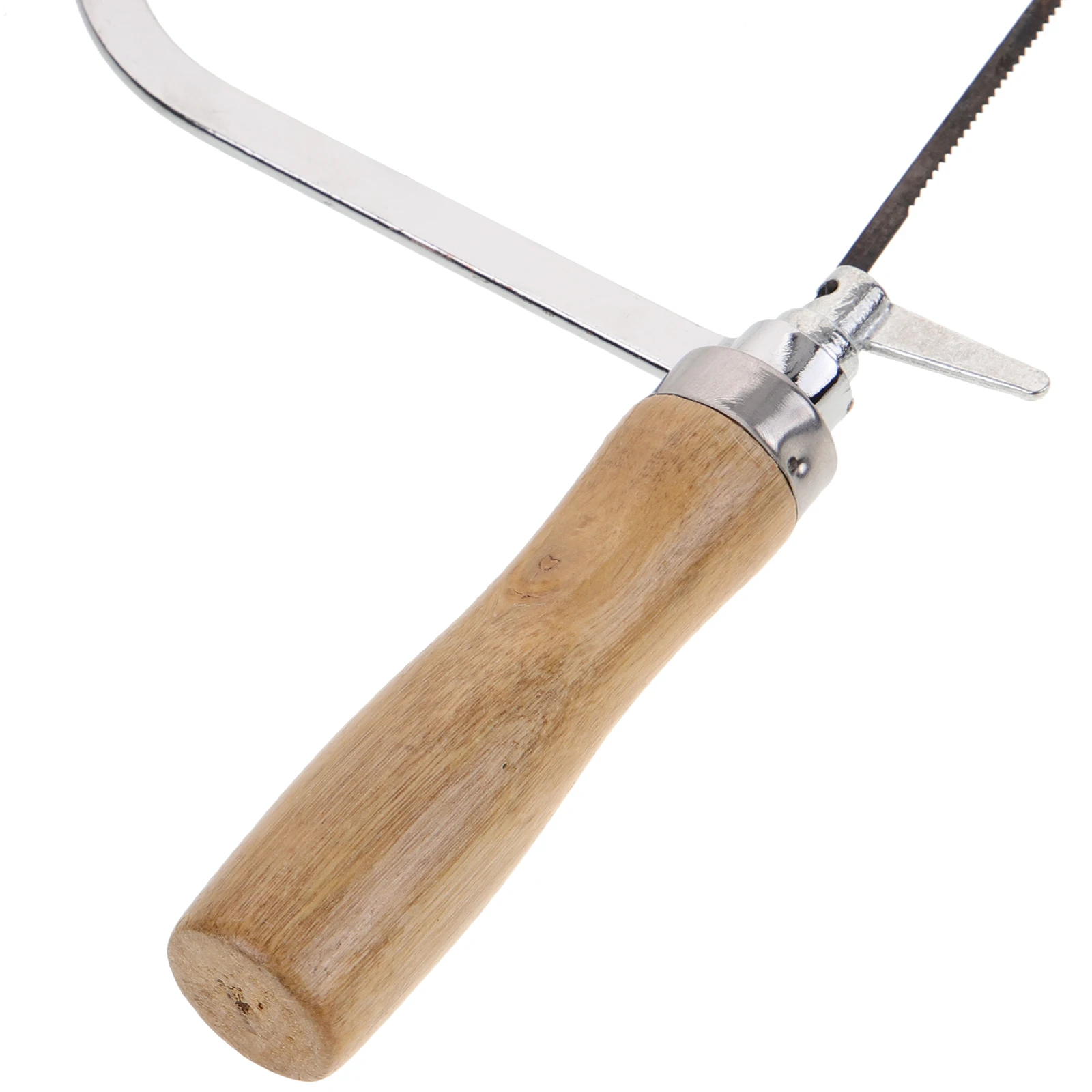 

1Set Woodworking Coping Saw with Wooden Handle Ergonomic Lightweight Hand Saw for Precise Wood Bamboo PVC DIY Cutting Tool