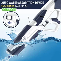 Electric Water Gun Squirt  Pistol space battle Guns Children pool Beach Outdoor Party Fight Shooting Toys for Boys Kid Games