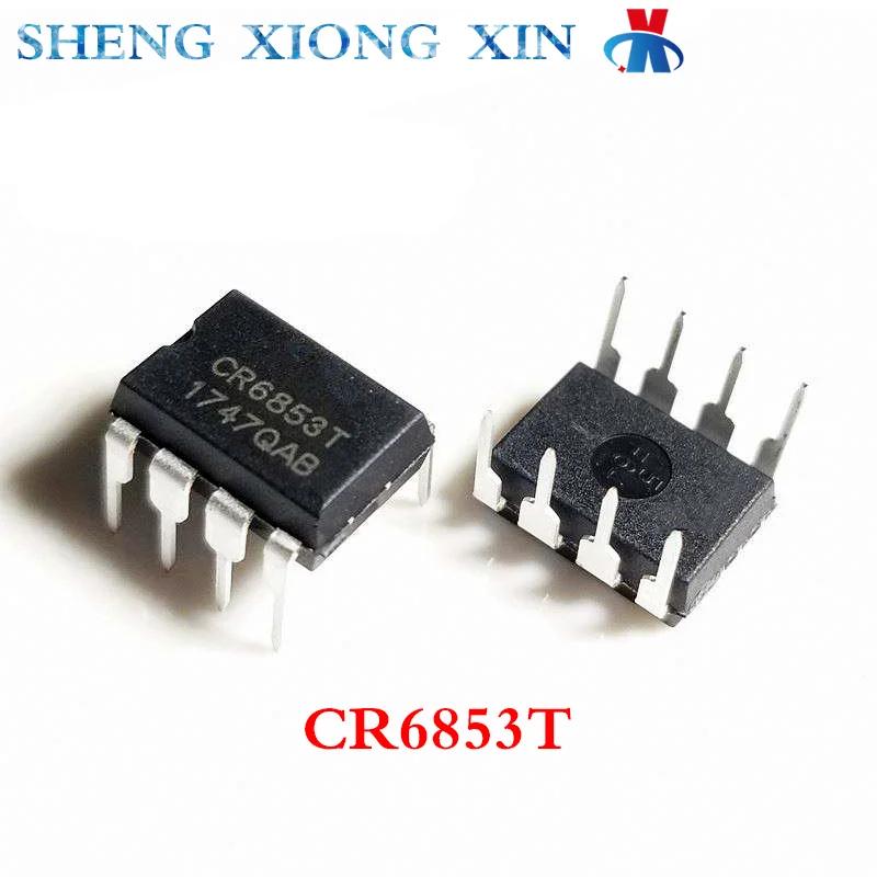 

5pcs/Lot 100% New CR6853T DIP-8 Switching Power Supply Chip CR6853 6853 Integrated Circuit