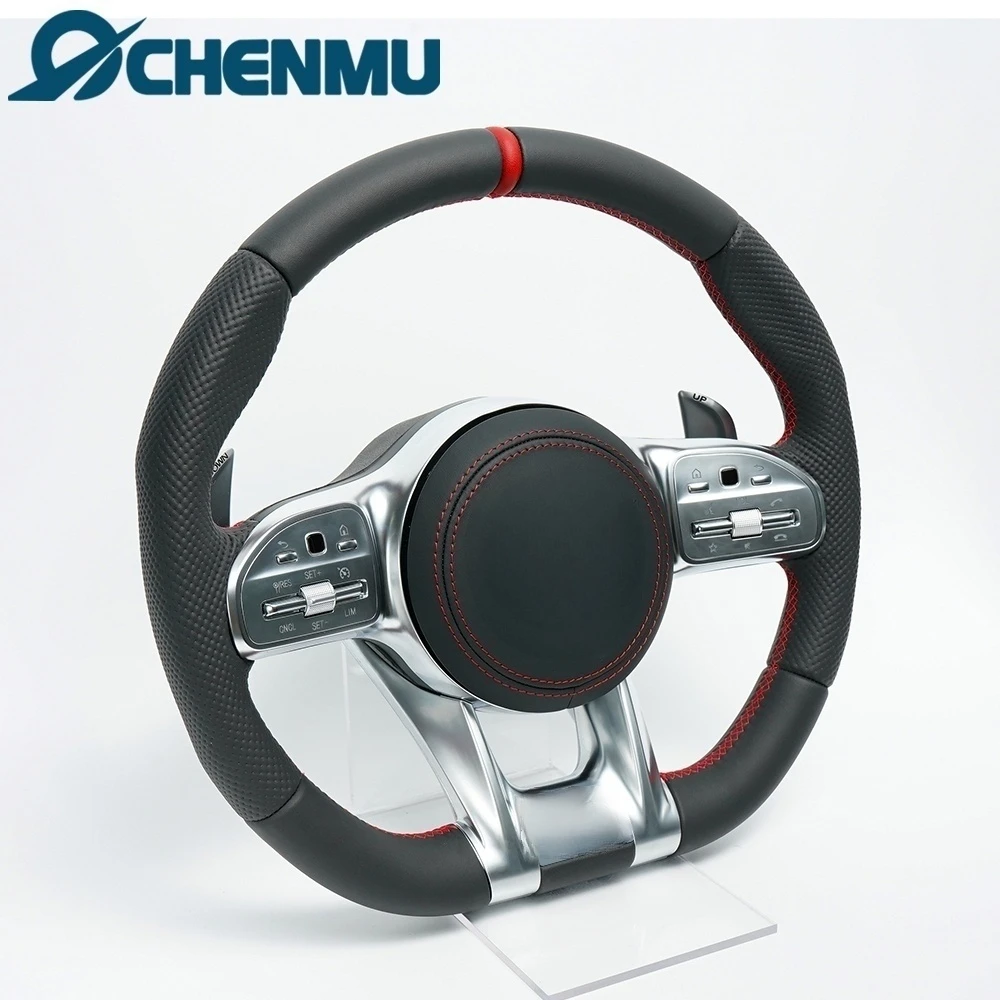 Benz e s c g classe w205 w204 w212 w211 w213 e300 w218 w222 modelo antigo atualização novo modelo led carros de volante de fibra de carbono