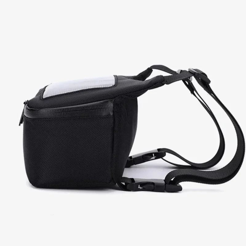1PC Front Motorcycle Bag Touch Screen Waterproof Cycling Navigation Handlebar Storage Waist Bag Durable Dashboard Bag