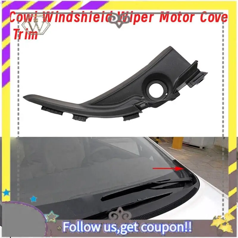 

L38A-1Pair Front Side Cowl Windshield Wiper Motor Cover Trim 74210-TR0-A00 74220-TR0-A00 For Honda Civic 12-15 74210TR0A00