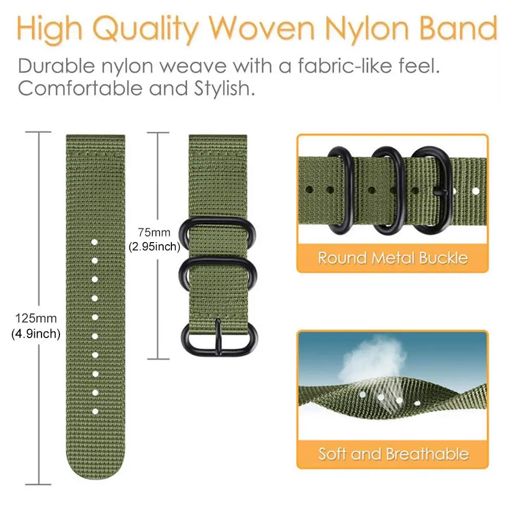 

xDfind кольцо с пряжкой, нейлоновый холст, ремешок для часов для Xiaomi Smart Band 9 Pro/8 Pro/Redmi Watch 5/4, аксессуары, ремешок для часов