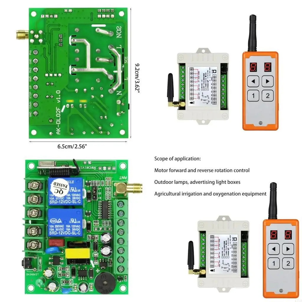K3NB Rf Remote 12V-…
