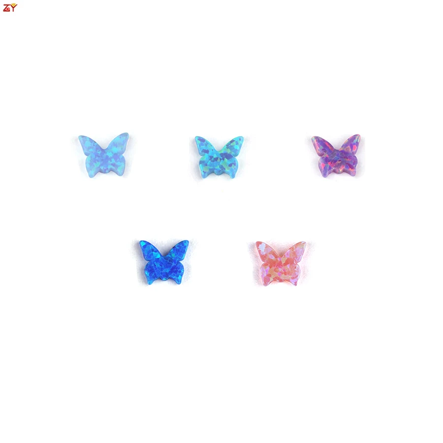 Butterfly Tooth Gem Free Shipping Synthetic Opal 92 Colors DIY Lead Free Dental Jewelry