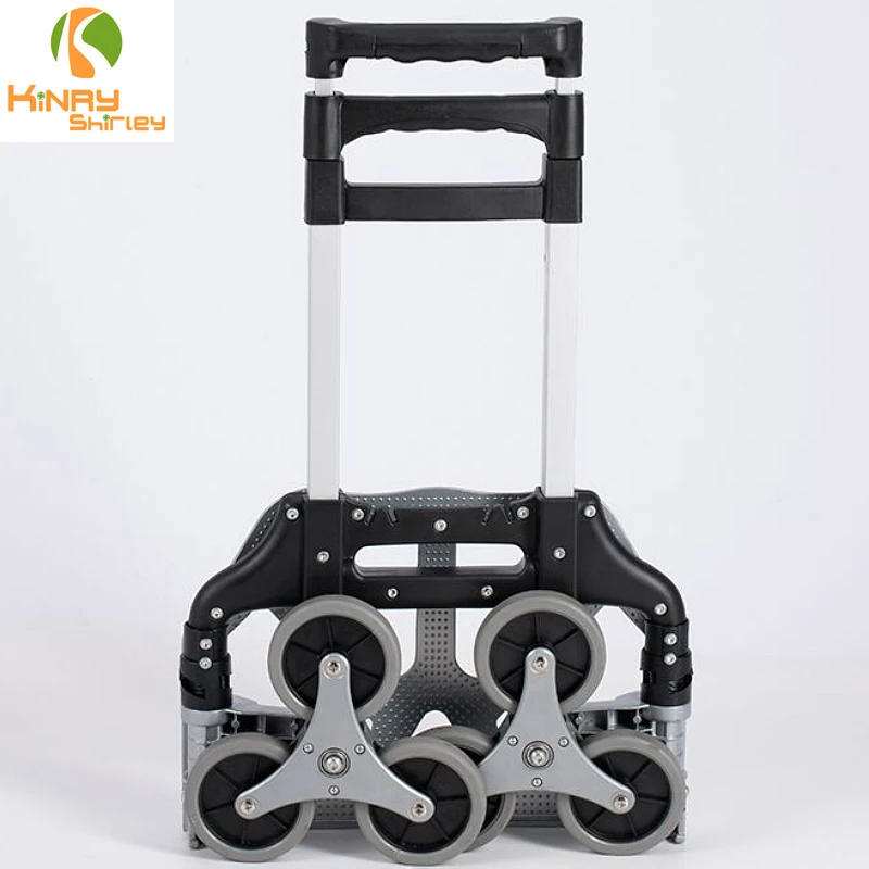 Large Volume Stair Climbing Folding for Stairs 6 Wheel Easy Go Cart