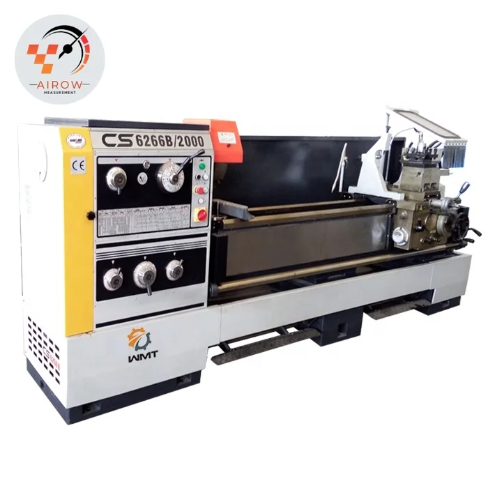 Airow CS6250C 1000 1500 2000 3000 mm  Heavy Duty Horizontal Manual Lathe Machine for Sale