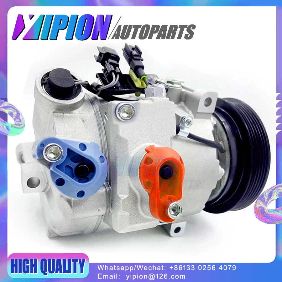 A/C Compressor For Volvo S60 S80 V70 XC60 XC70 XC90 36051068 60-02344 6G9N19D623FF 6G9N-19D623-FF 6G9N19D623FG 6G9N-19D623-FH