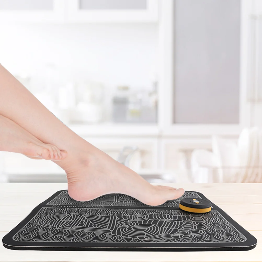 

Массажная подушка для ног, 6 режимов, зарядка через USB, вибрация, физиотерапия, электрическая педикюрная машина для тренажерного зала, путешествий, велоспорта, танцев